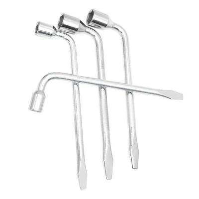 Náhradný kľúč na pneumatiky do auta, typ L 17/19/21/22/23/24 mm Nástroj na opravu nástrčného kľúča s drážkou Nástroj na výmenu kľúča na pneumatiky