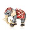Hot Sale Retro Alloy Enamel Elephant Brooch Delicate Cartoon Men'S And Women'S Suit Cardigan Corsage Ornament Pin