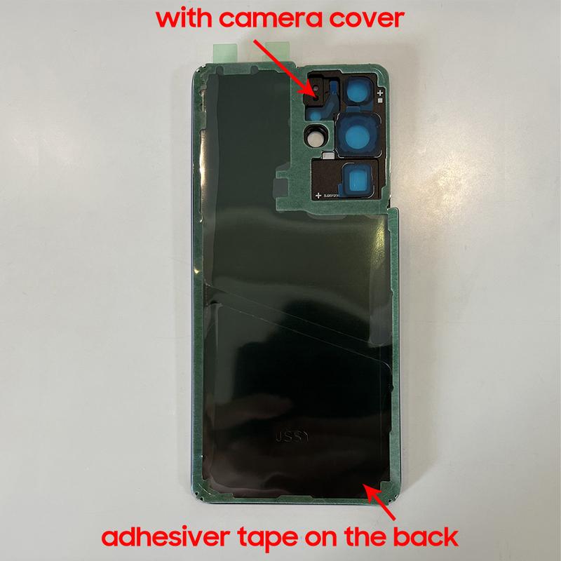 Back Cover Cases Battery Cover Housing For Samsung Galaxy S21 Ultra 5G SM-G998B Back Rear Glass + Tools