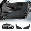 Premium Suede For Toyota GR Yaris 2020 2021 2022 2023 2024 2025 2026 Car Anti-kick Pad Mat Door Protect Sticker Accessories.