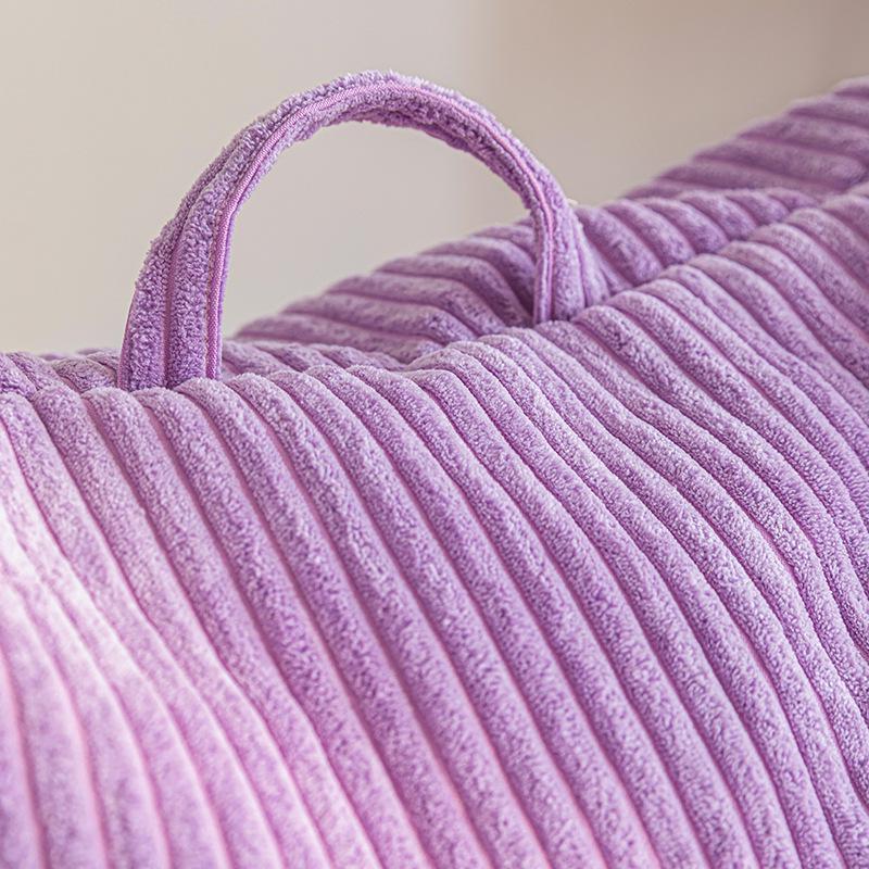 Corduroy Beanbag Sofa Chair for Kids - Fabric Tatami Balcony Seat