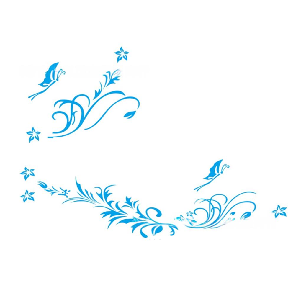 

Наклейка на кузов автомобиля с цветком, профессиональные печатные наклейки, автомобильные украшения, автомобильные аксессуары, универсальные украшения для экстерьера своими руками