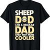 Sheep Dad Cooler Father's Day Sheep T-Shirt