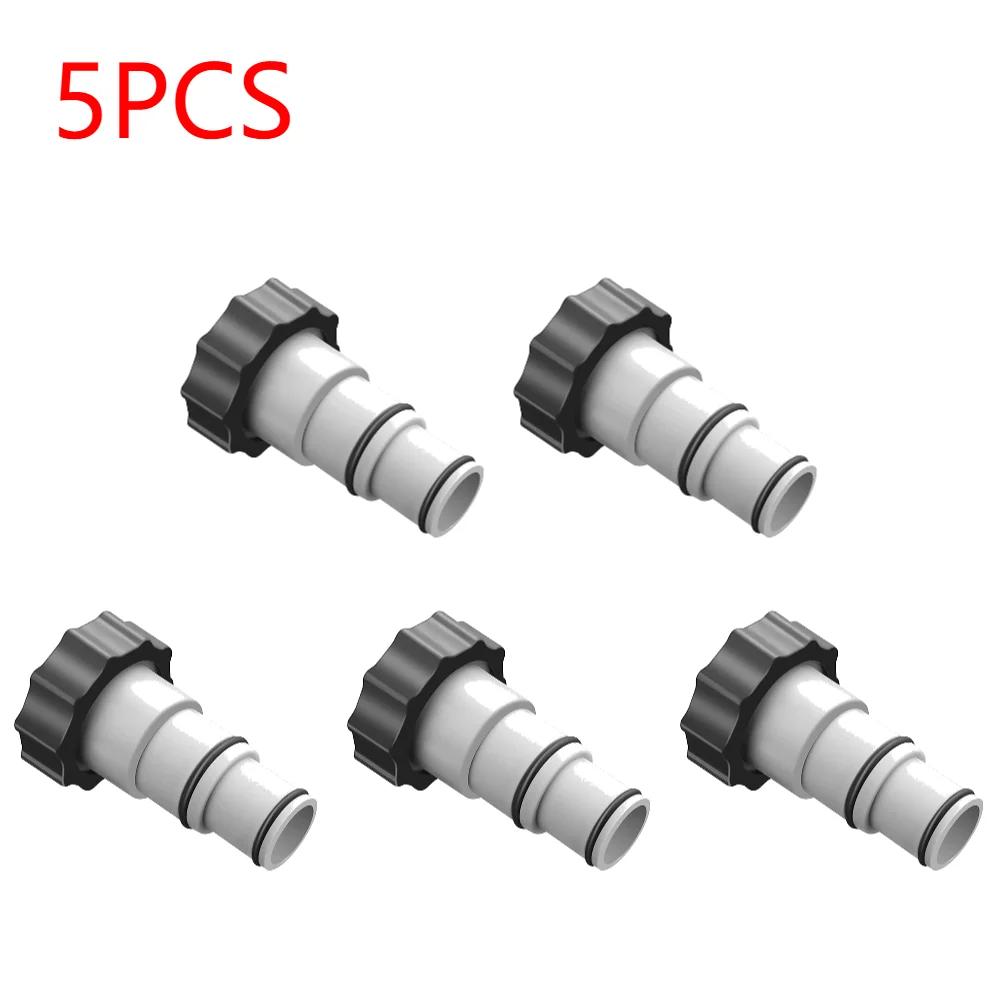 Replacement Pool Hose Adapter with Collar for Threaded Connection Pumps Pool Hose Adapter for Intex 4000 2500 2000 1500 ARU