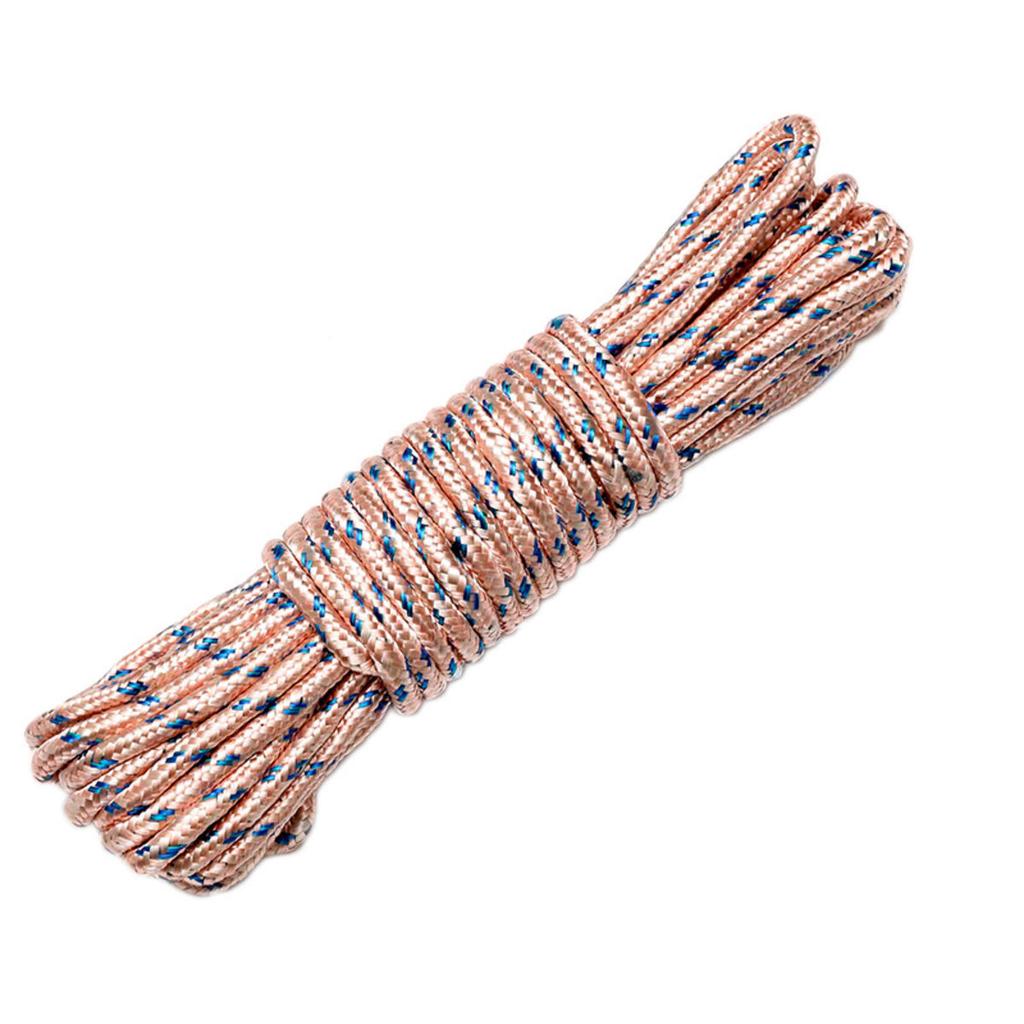 10m Clotheslines Nylon Rope Anti-slip Windproof Laundry Hanger Rack Washing Dryer Rope Line Outdoor Travel Home Garden Supplies High Quality