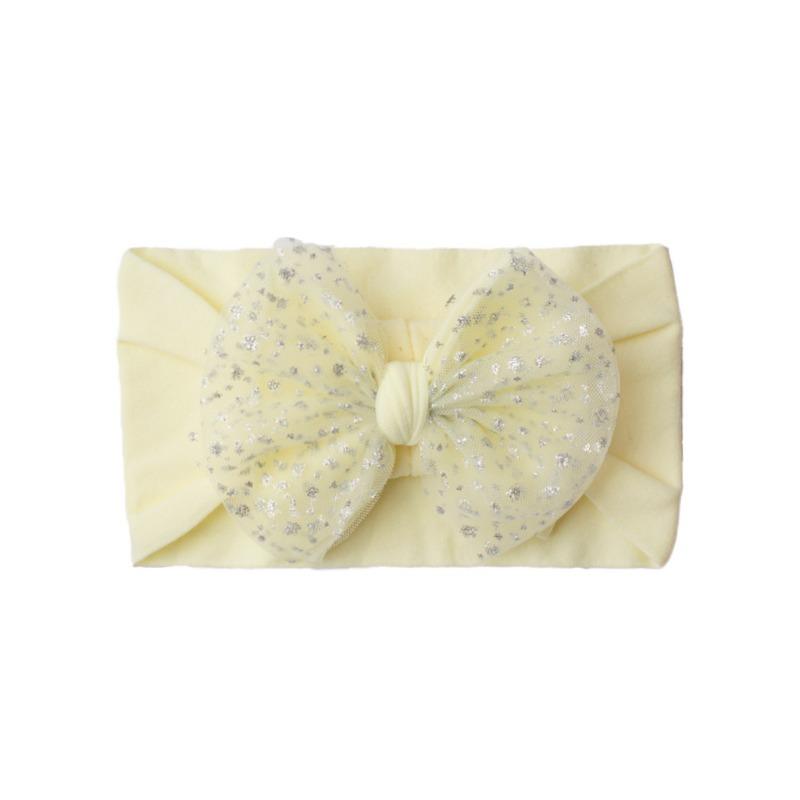 New summer bow baby headband cute fontanelle baby headband children's hair accessories breathable