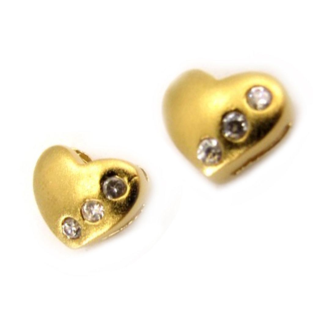 Les Trésors De Lily [D7236] - 'Hearts Elegance' Earrings