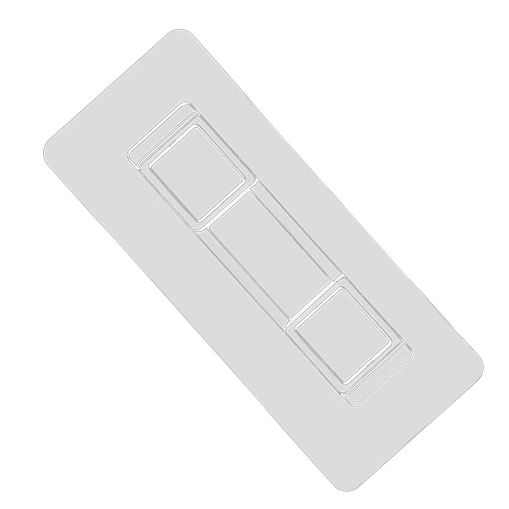 6PCS Shower Caddy Adhesive Hooks Resin Patch Clip Rack for Bathroom Tissue Box Corner Shelf Soap Basket Toothbrush