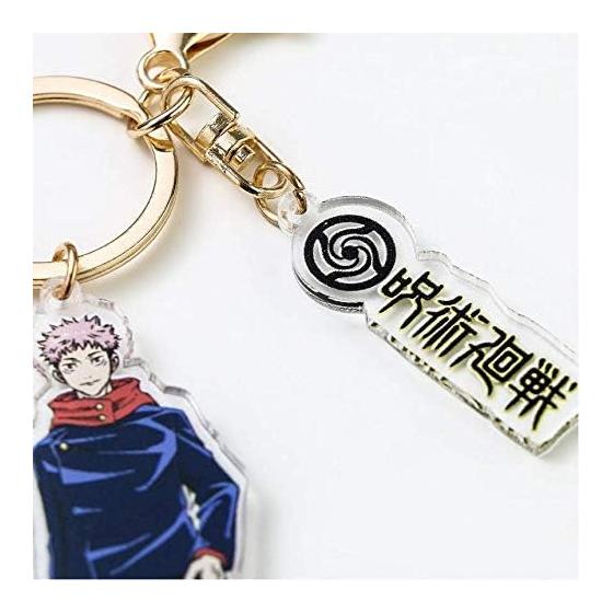 Jujutsu Kaisen Keychain Goods Kojo Yuujin Gojo Satoru Kugisaki Nobara Moe Goods Whole Body Character Style Stylish Accessories Key Chain Bag Car Key