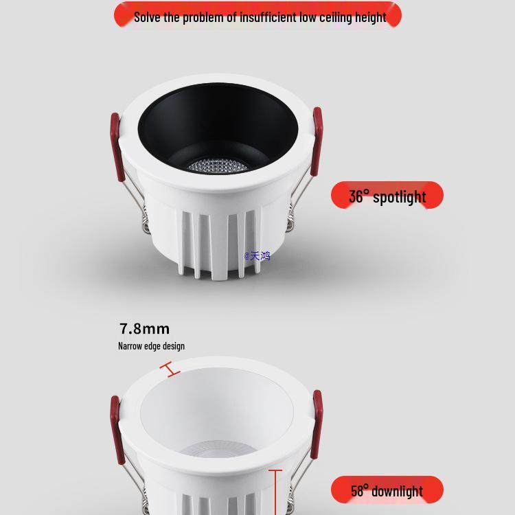 Recessed Downlights & Ceiling Spotlights for Living Room - Small Hill Wall Wash Lights