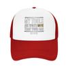 Fashion My Tools Worth More Than Your Car TShirt Mesh baseball cap  Simple Versatile Cap FeUnisex