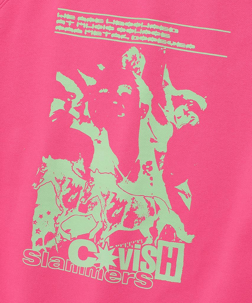 CAVISH Crowd Raglan Sweatshirt Pink(Cv2Dfum444A)