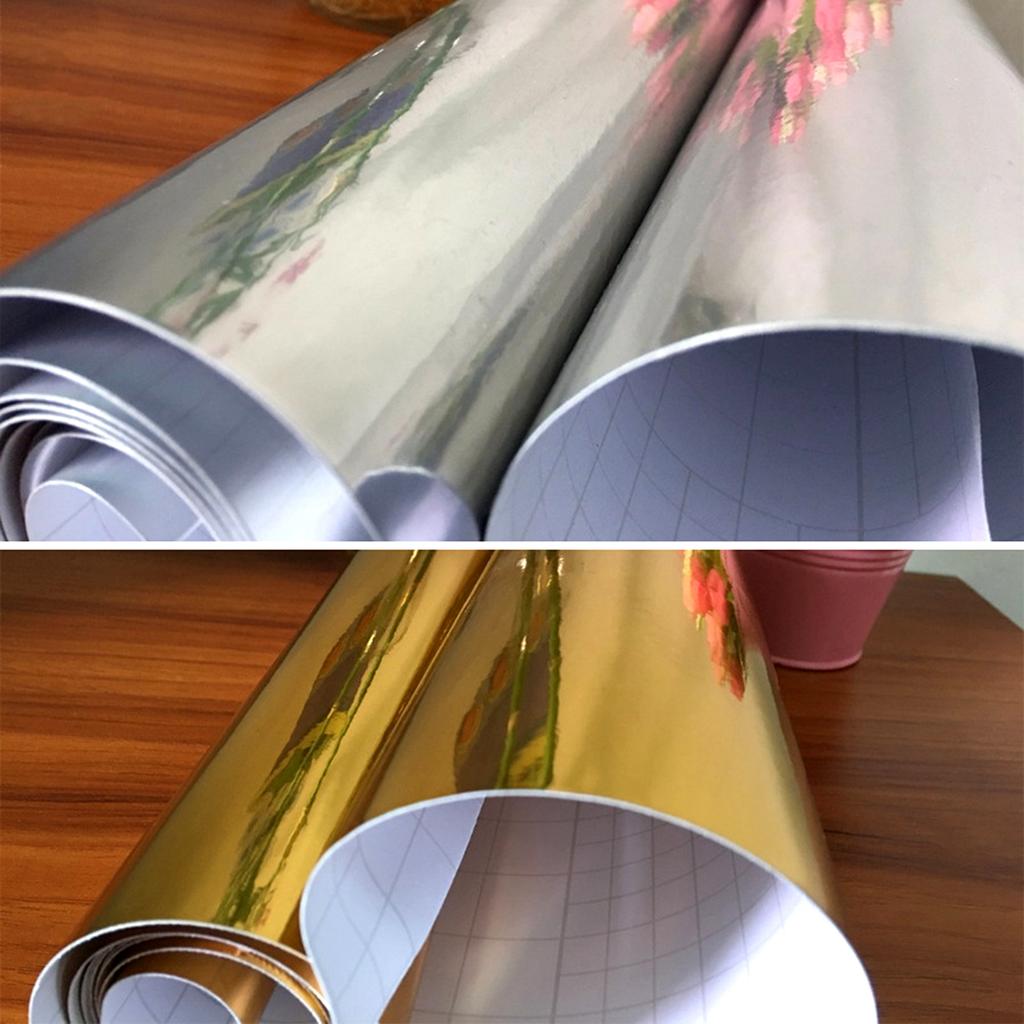 Adhesive Vinyl Sheet 30 x 100cm/12 x 40in Easy to Cut & Tear PVC Vinyl Film Compatible with Cricut for DIY Shirts/Cups/Cars
