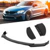 4pcs Car Front Bumper Lip Splitter Fins Diffuser Cover Protection Kit Parts Fit for Subaru