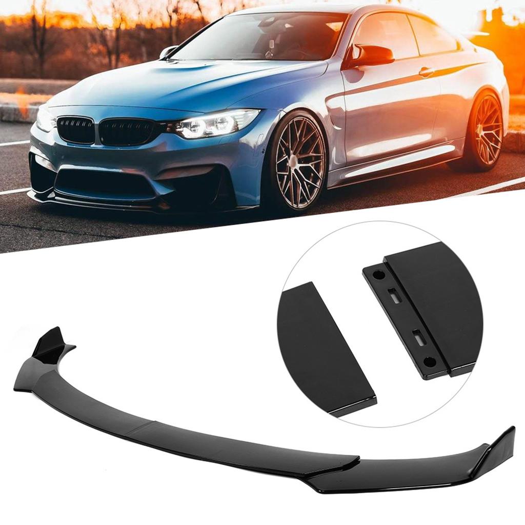 4pcs Car Front Bumper Lip Splitter Fins Diffuser Cover Protection Kit Parts Fit for Subaru
