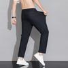 Pantaloni Estivi Taglia Grande in Seta Ghiaccio Pantaloni Casual da Uomo Asciugatura Rapida Traspiranti Pantaloni in Seta Ghiaccio