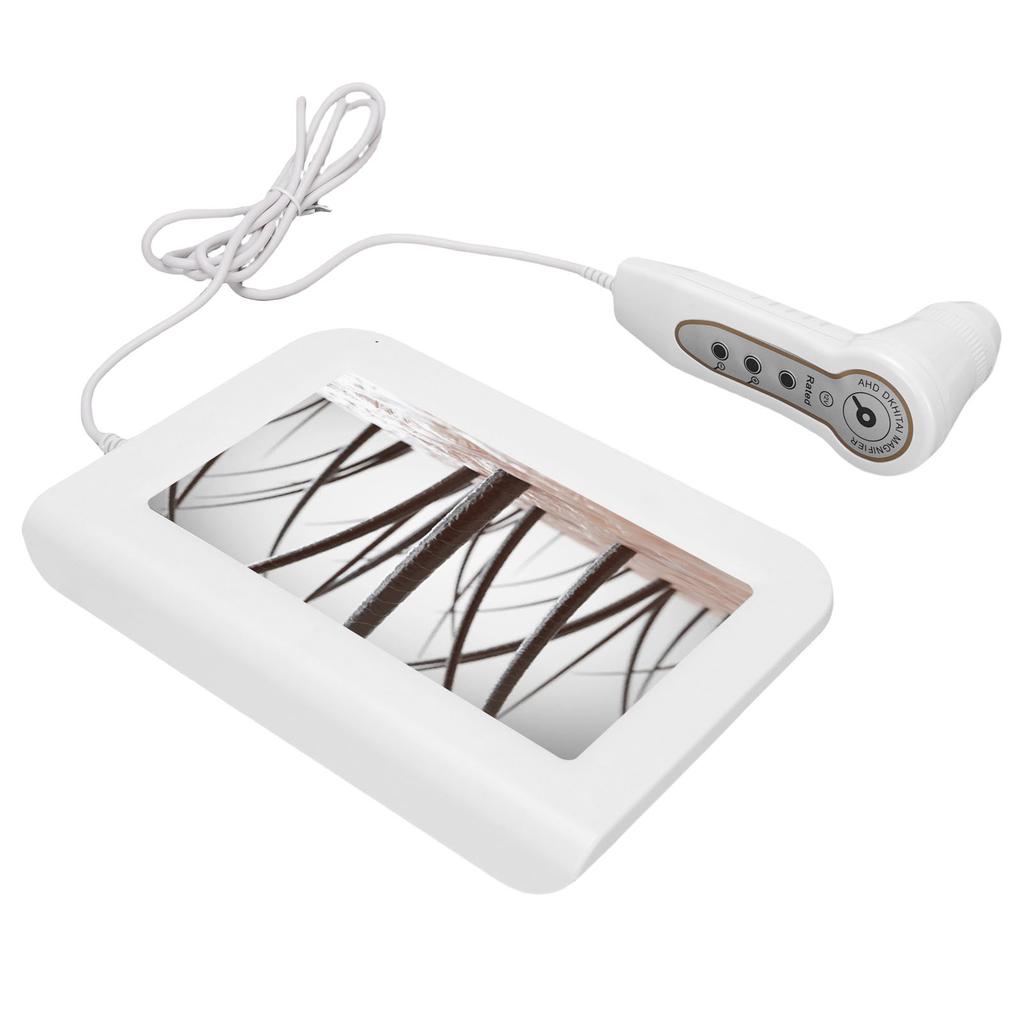 9 Inch Hair Follicle Analyzer High Resolution Skin Detector Analyzer Rechargeable with 50X 200X Lens