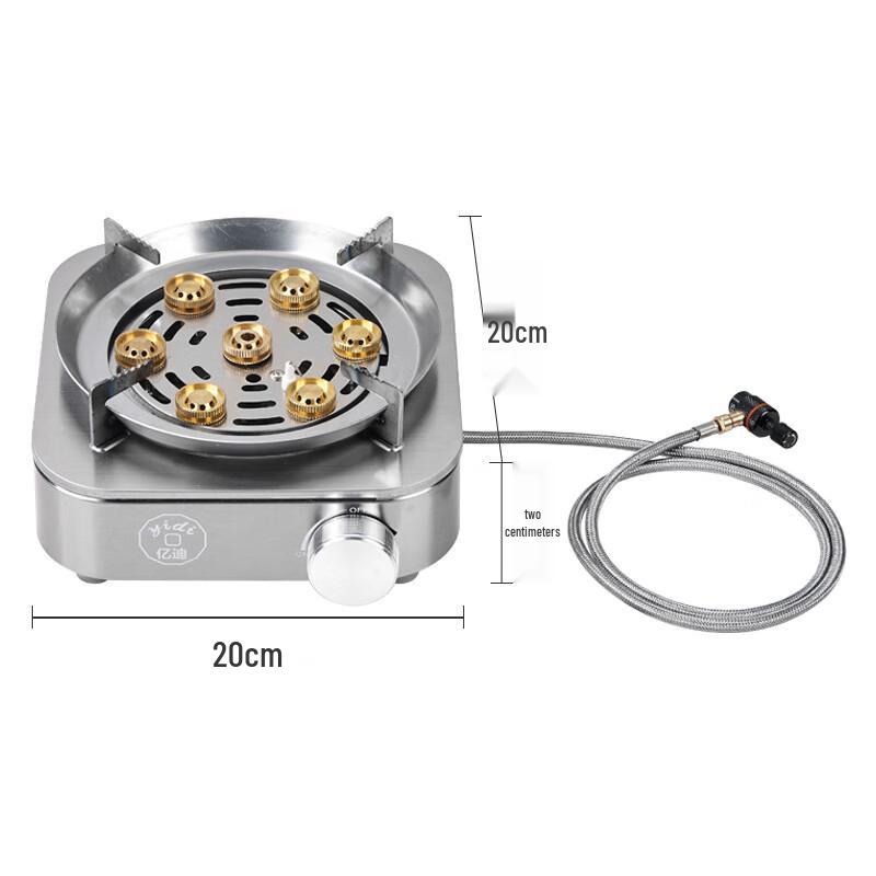 Zhishi Portable Stainless Steel Camping Gas Stove