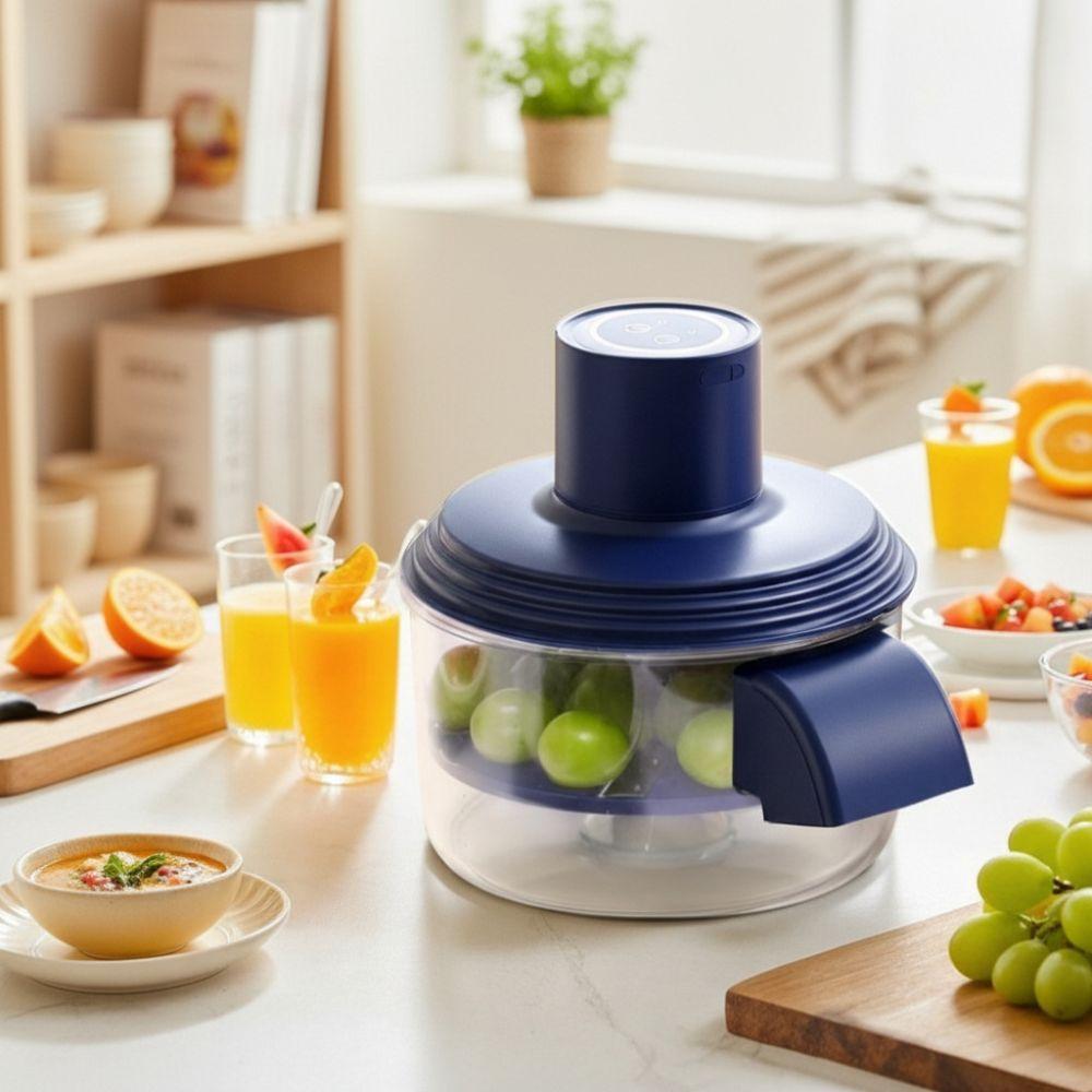 Rechargeable Electric Grape Peeler Stainless Steel Fruit Peeler Tool Skin Remover Machine  Home Use