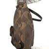 Coach Canvas Tote Bag Handbag Leather Brown Women 14904 Used