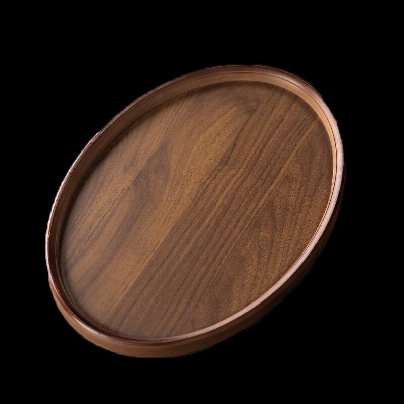 Chinese Style Irregular Wooden Tray