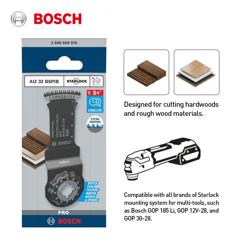 Bosch Multi - Cutter Starlock Serie Zubehör Sägeblätter