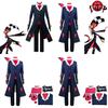 Hazbin Hotel Blitzo Cosplay Costume Jacket Set With Tie And Gloves Perfect For Anime Fans