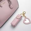 Portable Lipstick Mouth Red Envelope Gift Coin Purse Keychain Women Girls'Lipstick Storage Bag Fashion Storage Box with Mirror
