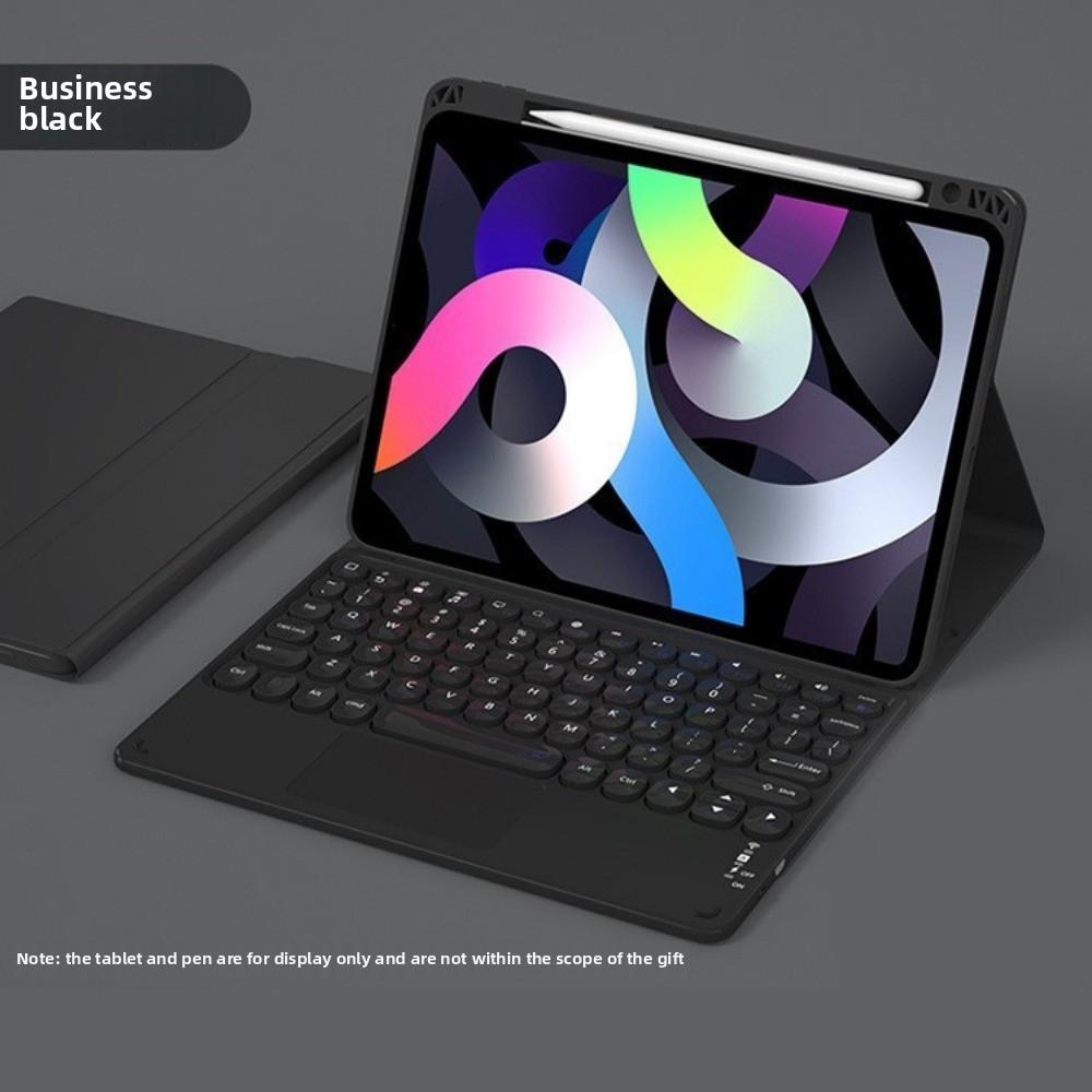 Bluetooth Tastatur und Hülle Set für Huawei MatePad SE 11 2024 mit Luftstift-Schlitz Magnetische Hülle