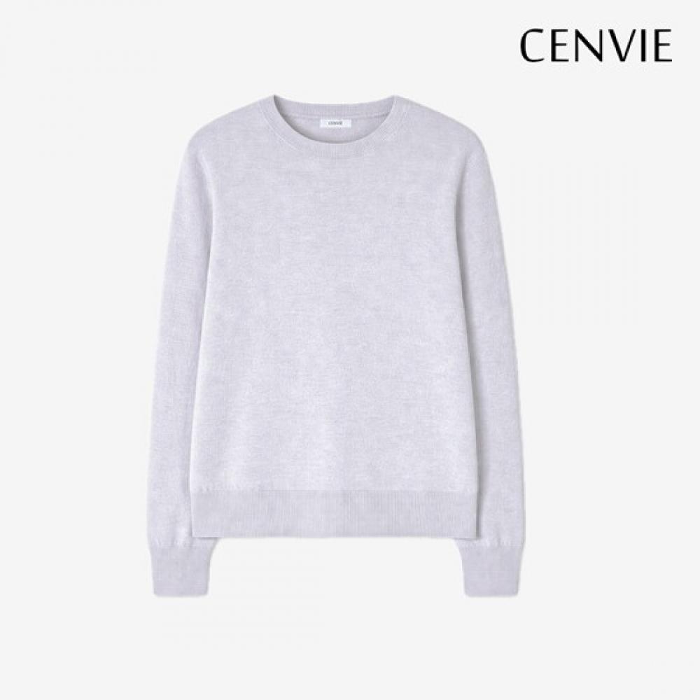 Senbi Men holgarMent Round Neck Knit Signature