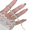 Artistic Bow Bracelet for Women: High-End, Versatile, Niche Design with Three-Dimensional Bow Detail