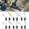 20pcs 5x8x15mm Carbon Motor Brush Replacement Kit Copper Carbon Motor Brush  Grinder Machine