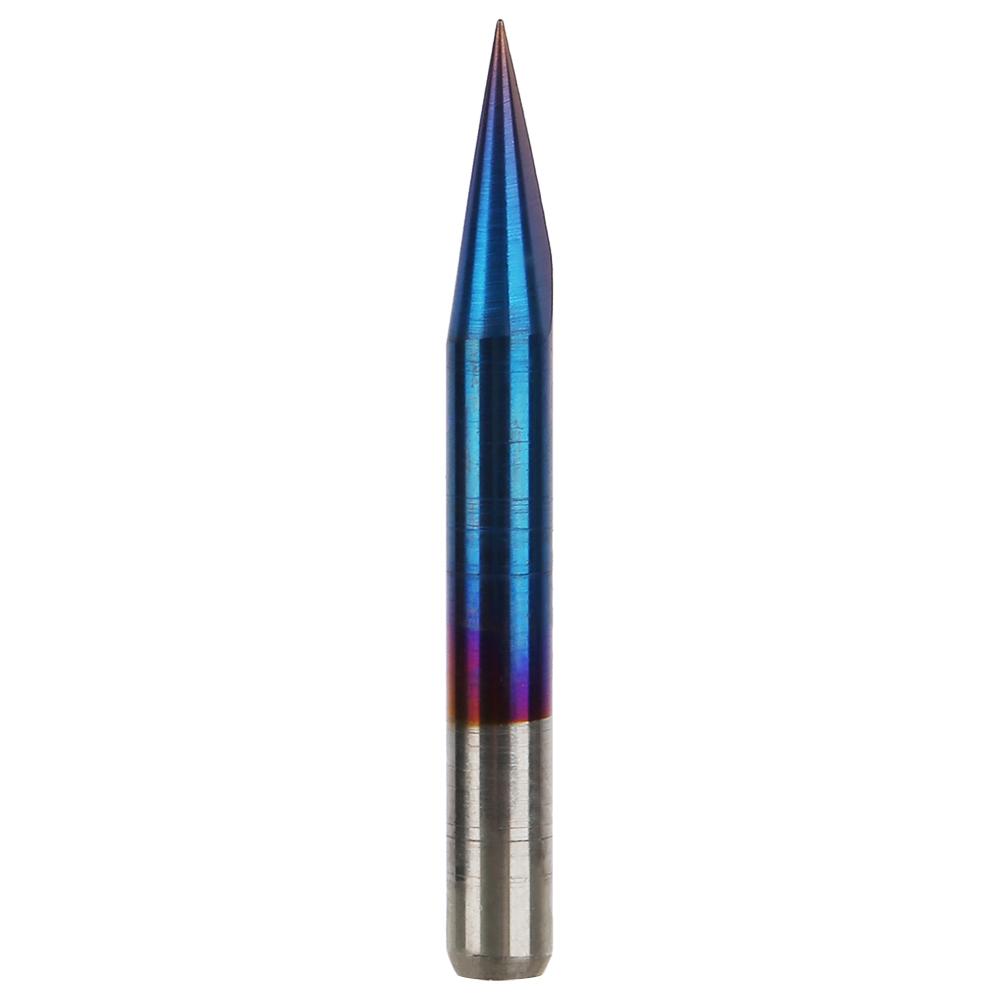 10pcs 3.175 Premium Quality Tungsten Steel PCB Engraving Bit CNC Router Tool (20 Degrees *0.2)