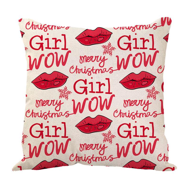 New Valentine'S Day Love Letter Pattern Pillow Cover Sofa Pillow Cover Premium Durable Quality Useful Practical