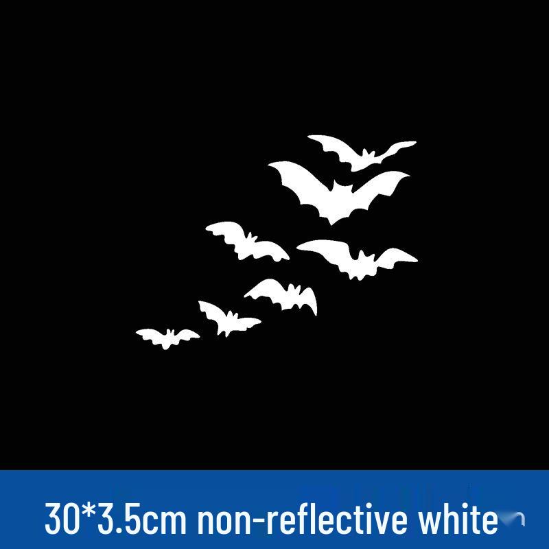 Halloween Bat Pair Prank Stickers for Car Mirrors and Windows