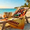 Galatasaray Customize Text Beach Towel High Absorbency & Quick-Dry Suitable for Sports Travel Swimming Yoga Bathroom Beach And Pool