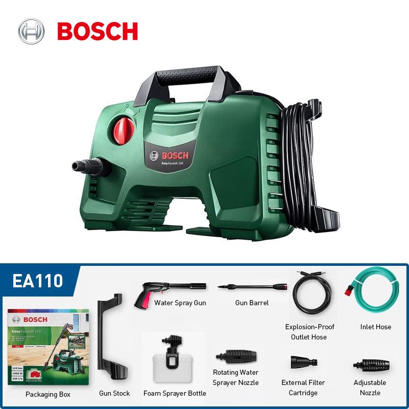 Bosch EasyAquatak 110 High Pressure Washer 1300W 110 Bar Portable Electric Water Cleaner