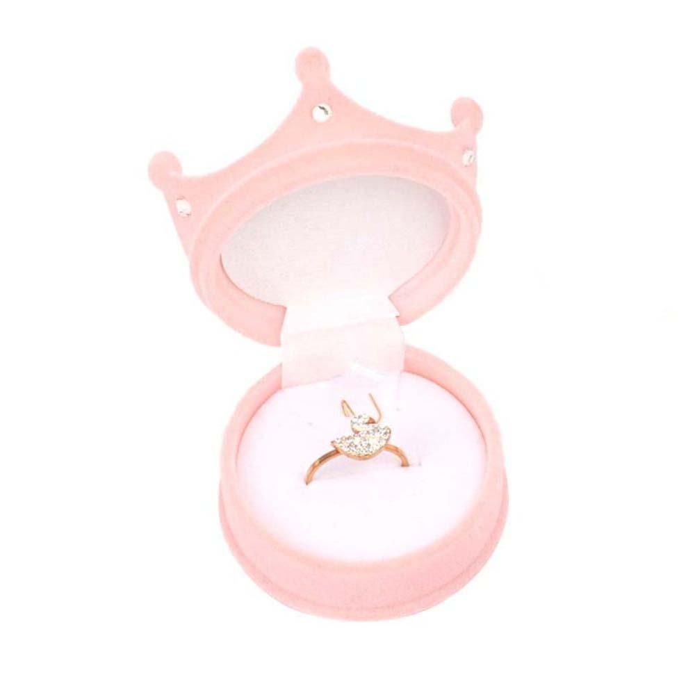 Storage Christmas Jewelry Box Anti-collision Flannel Jewelry Organizer Propose
