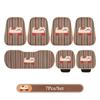 Cute Cat Universal Seat Cushion Covers Four Seasons Comfortable Skin-Friendly Plush Car Headrest Waist Support