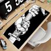 Samurai sword Black and White Mousepad Anime Computer Accessories Mouse Pad Office Laptop Desk Mat Carpet Gaming Gamer Playmat