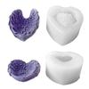 Vielseitige Herz-Engelsflügel-Form aus Silikon, langlebige Epoxidharzform für DIY Kuchen-, Süßigkeitenherstellung und Geschenk-Basteln