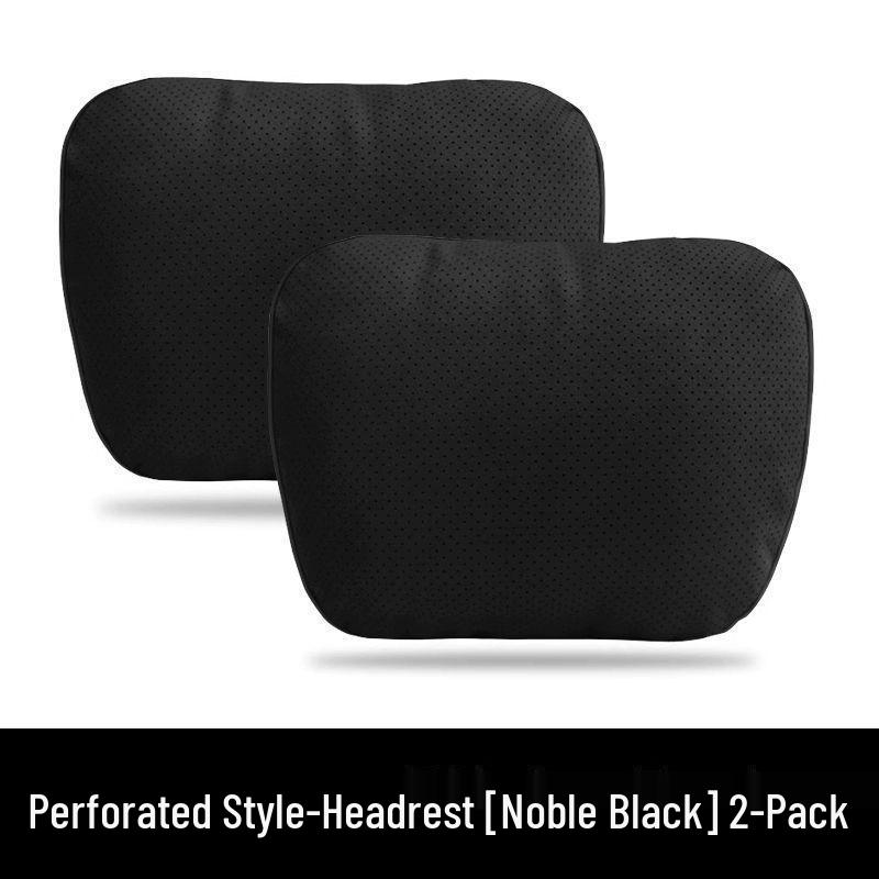 Tesla Car Headrest and Neck Support Pillow for Model 3/Y/S/X - Lumbar Support Cushion for Car Seats