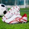 Kids Soccer Shoes Society TF/FG School Football Boots Cleats Grass Sneakers Boy Girl Outdoor Athletic Training Sports Footwear Size 28-39