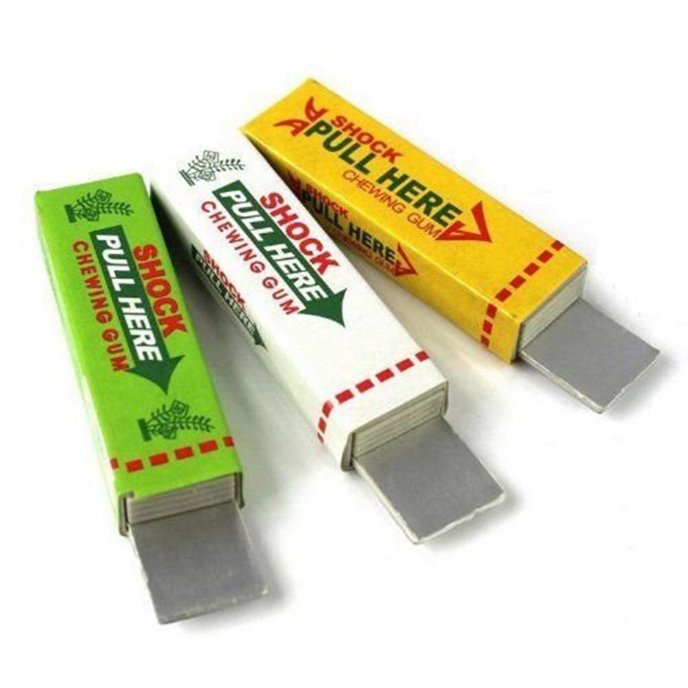1pc Electric Shock Chewing Gum Tricky Prank Gag Funny Toy For Shock Friends Practical Joke