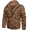 Men's Winter Jacket Casual Thick Thermal Coat Army Pilot Jackets Force Cargo Outwear Fleece Jacket