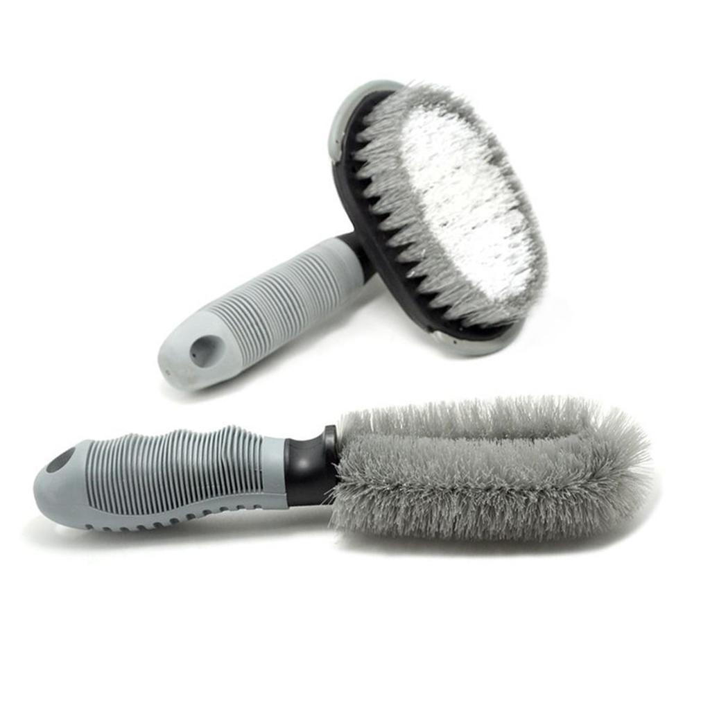 Cepillo Limpiador de Ruedas Cepillo Suave de Limpieza para Coche Cepillo Denso para Neumáticos Cepillo Profesional para Detallado Cepillo Limpiador de Llantas Universal