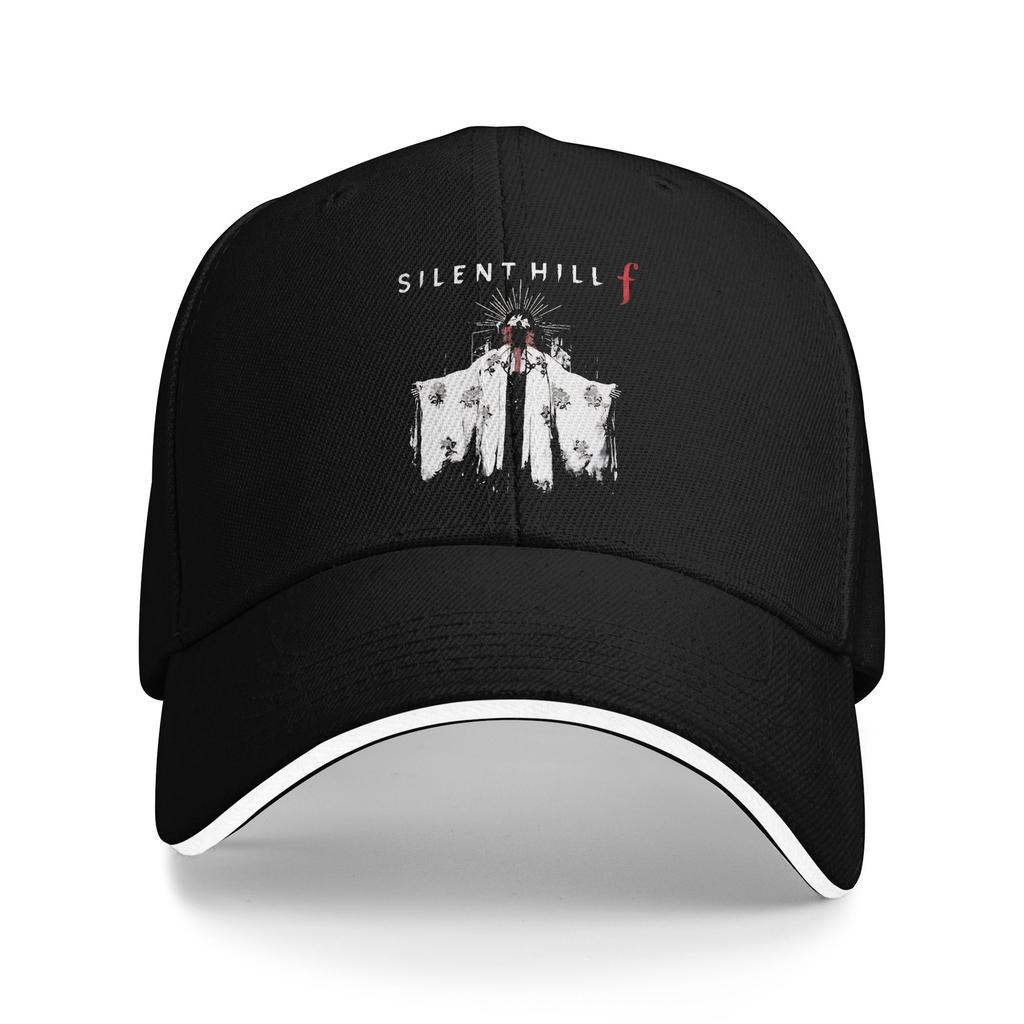 Silent Hill F Horror Game Baseball Cap Fashion  Sandwich Cap Unisex Style Adjustable Caps Hat Activities
