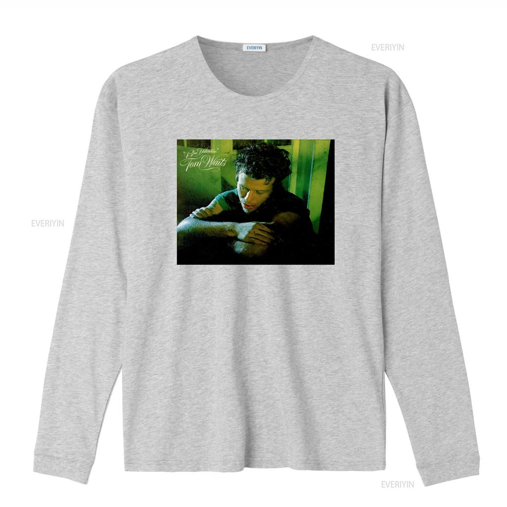 TOM WAITS Blue Valentine Vinyl CD Cover T Shirt Available in Small Medium Large XL Sizes vintage Washed Versatile Unisex