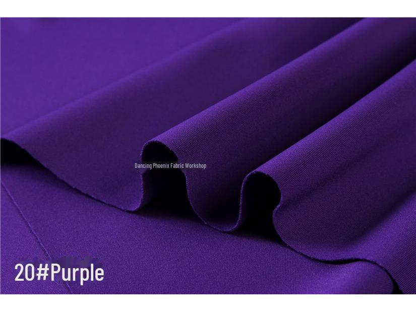 300g Two-Way Stretch Thin Air Layer Knit Fabric for Smooth, Thick, and Comfortable Sweaters