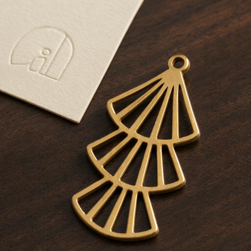 Top Loop DIY Jewelry Charms Geometric Shape Hanging Connector DIY Jewelry Kit Bracelet Making